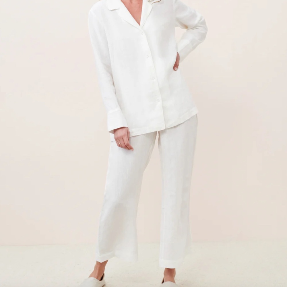 NWT Jenni Kayne Breeze Pajama Bottom (Ivory)